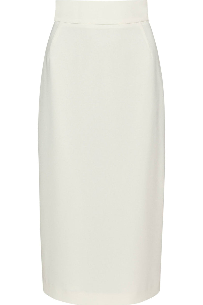 Karen Vanilla Pencil Skirt