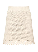 Rocky Crochet Mini Skirt
