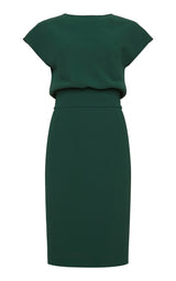 Amal Dress Emerald Green