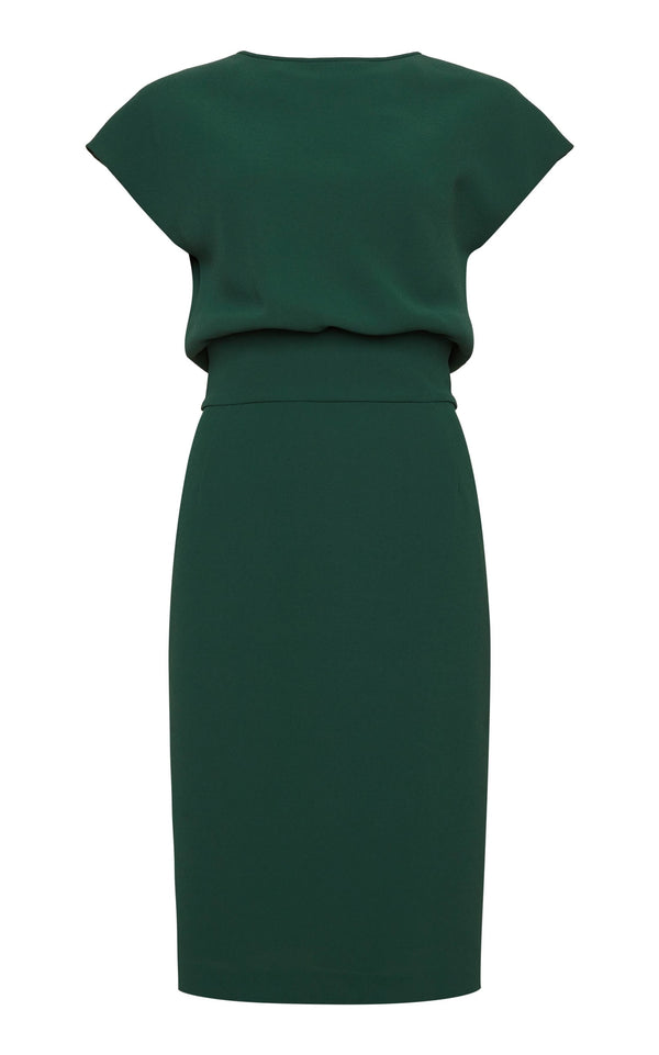 Amal Dress Emerald Green