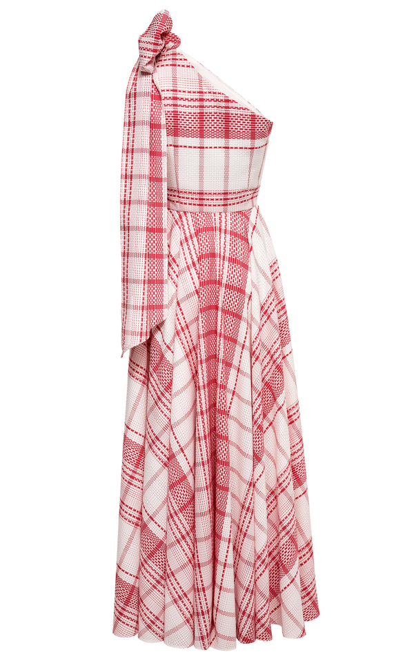 Melody Plaid Gown