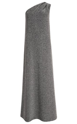 Skye Shimmer One-Shoulder Maxi Dress