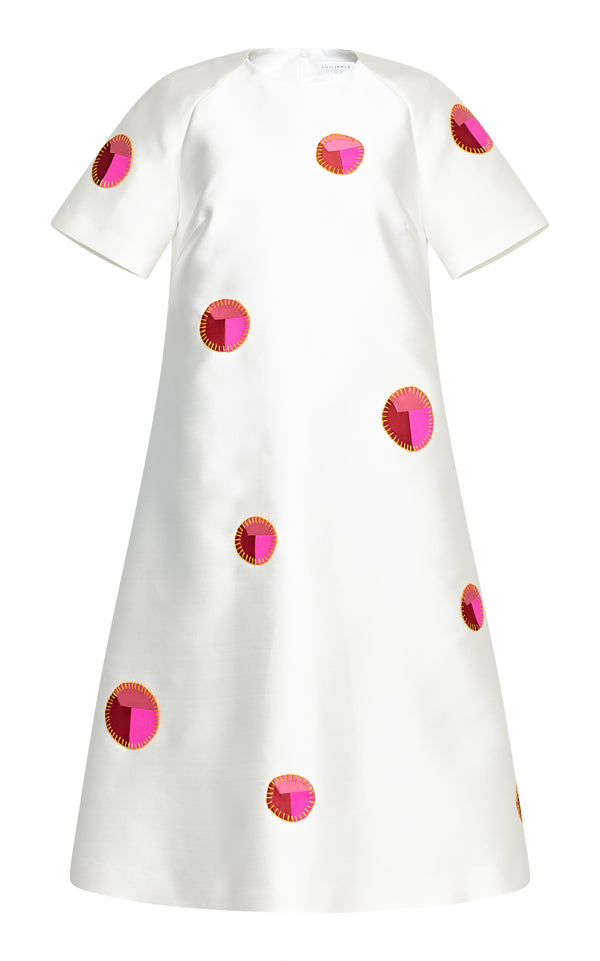 #LilliJahiloPreLoved Alexi A-line dress with Appliqué - Size 36