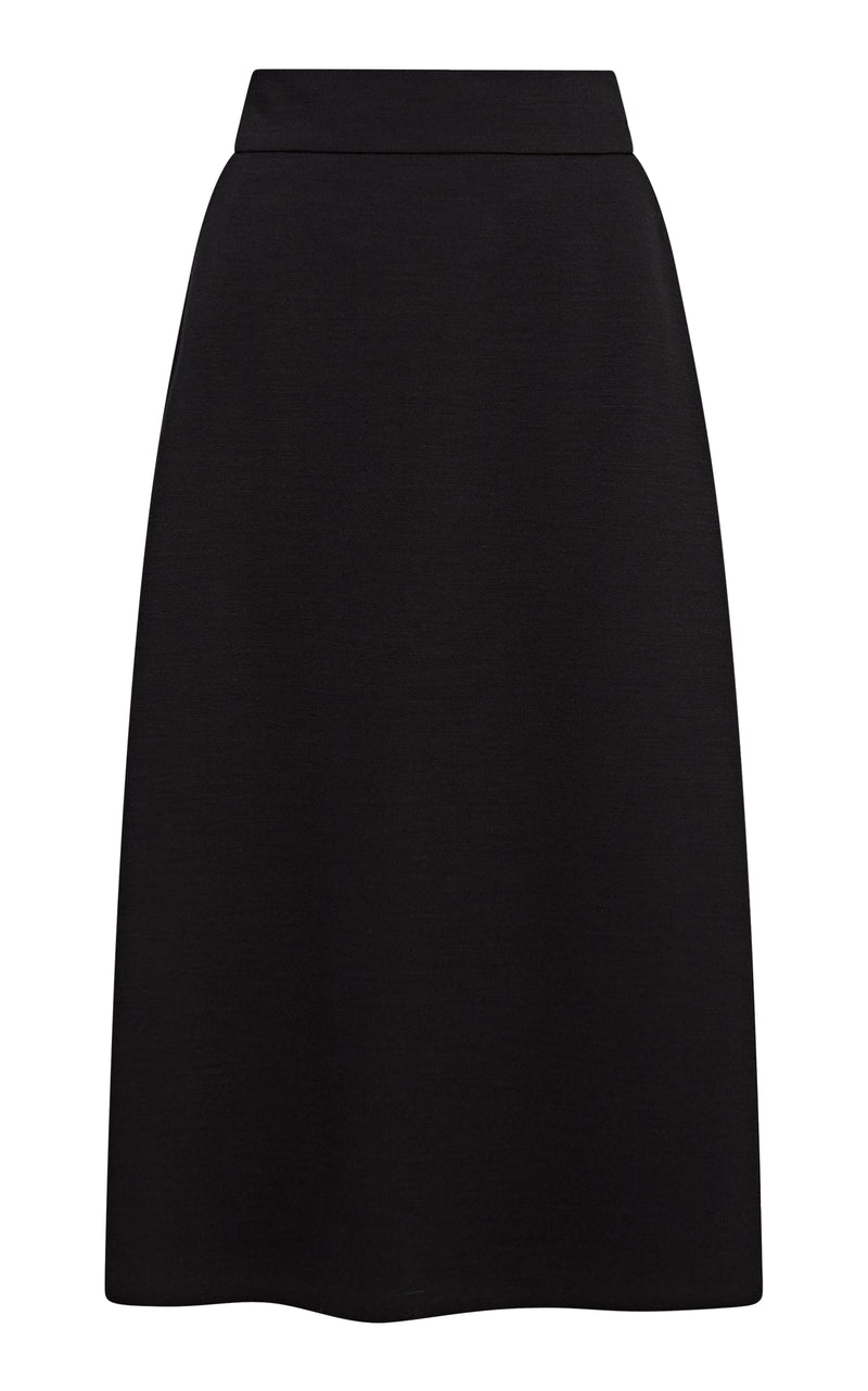 Kai Wool Jersey Skirt