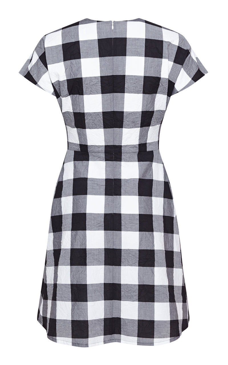 Aria Cotton Dress with Side Pockets