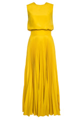 #LilliJahiloPreLoved Iris Pleated Maxi Dress - Size 40