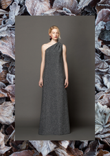 Skye Shimmer One-Shoulder Maxi Dress